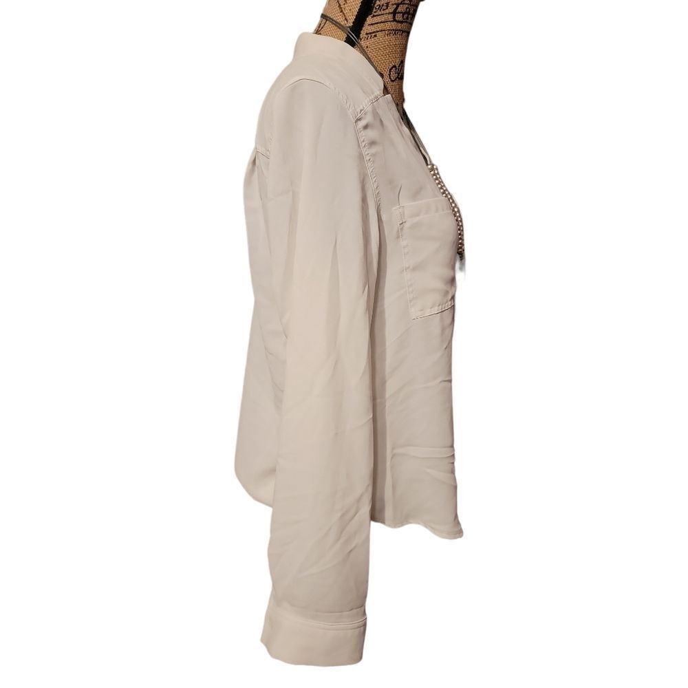 Nine West V-neck Casual Style Blouse Size M - Picture 4 of 9